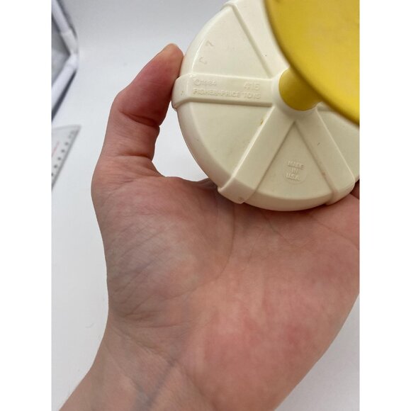 1984 Fisher Price Squeak and Peek Sailor Suction Cup Toy #415 - Picture 8 of 8